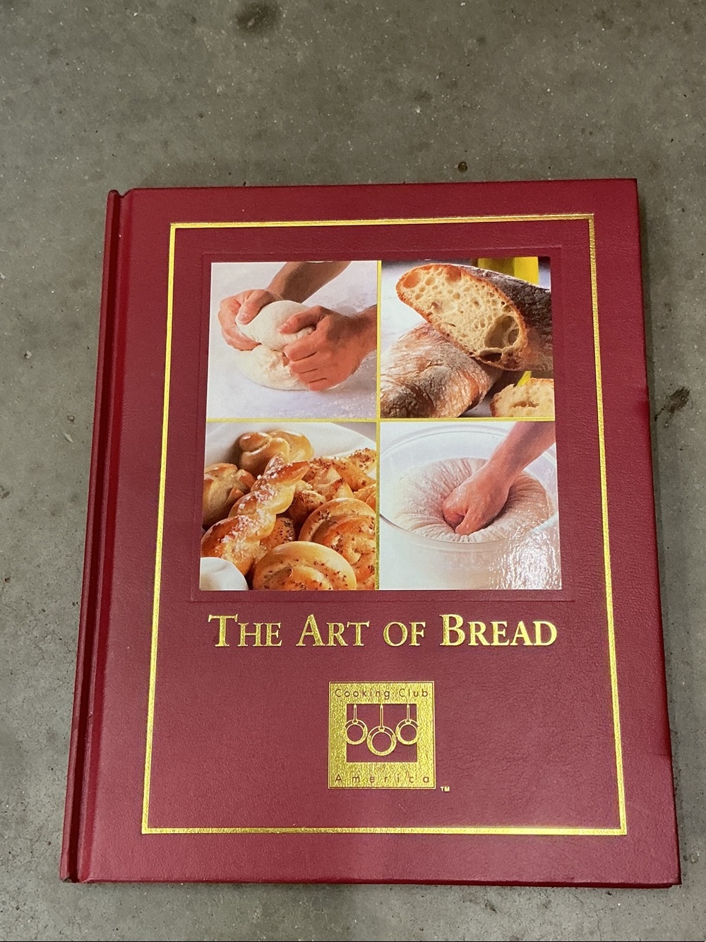 The Art of Bread Cookbook — Red Hardcover